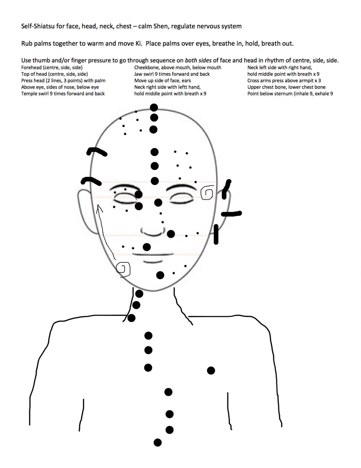 How To Do Self Shiatsu Massage To Destress Aurum Medicine And Wellness Clinic 5128